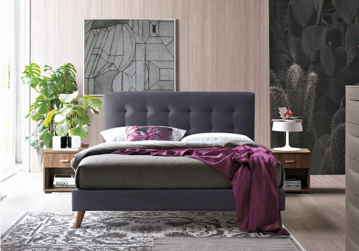 Time Living Novara Fabric Bed Frame