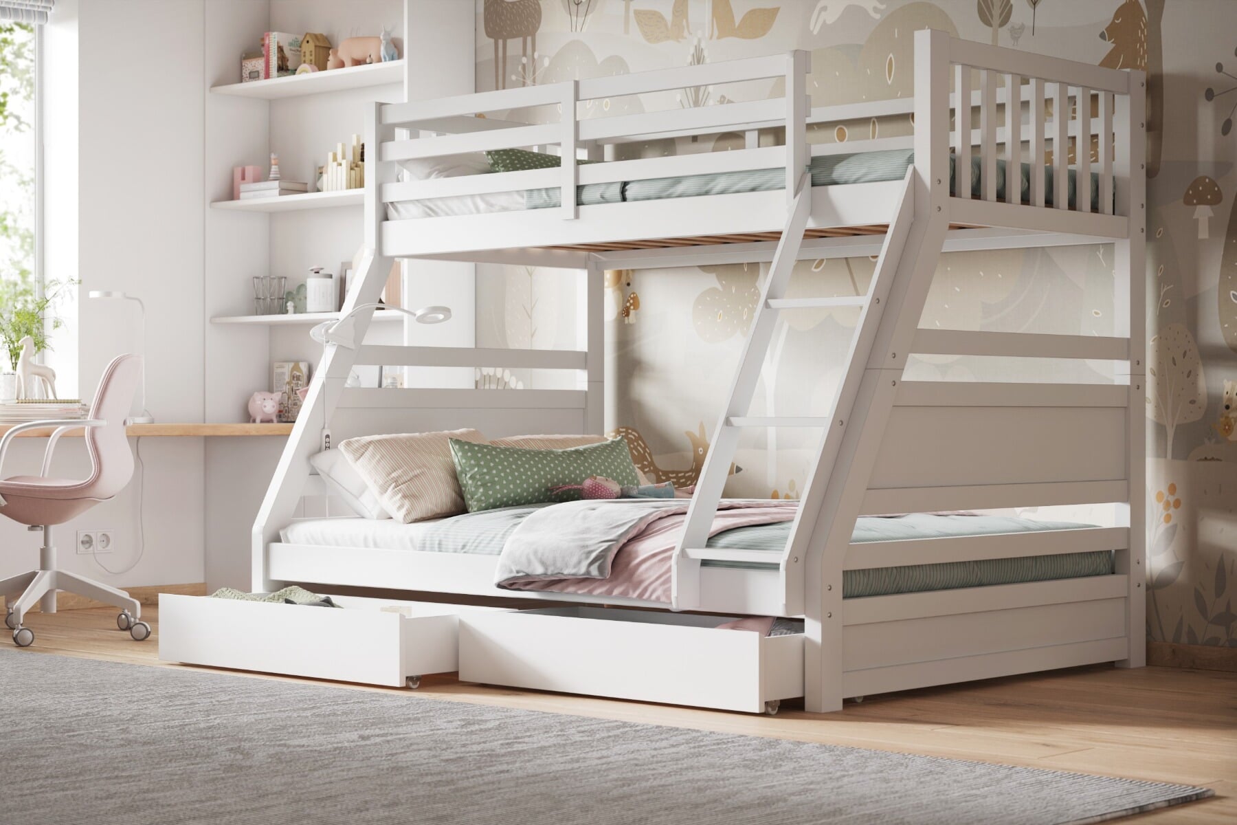 Bedkingdom triple shop bunk bed