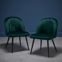 LPD Orla Chair Green Pack Of Two