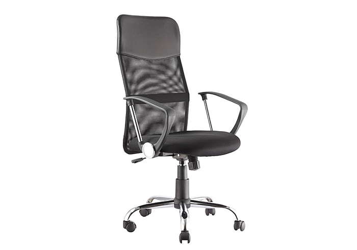 Alphason Orlando Black Office Chair
