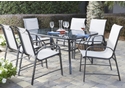 Cosco Paloma Patio Dining Chairs 6 Pack
