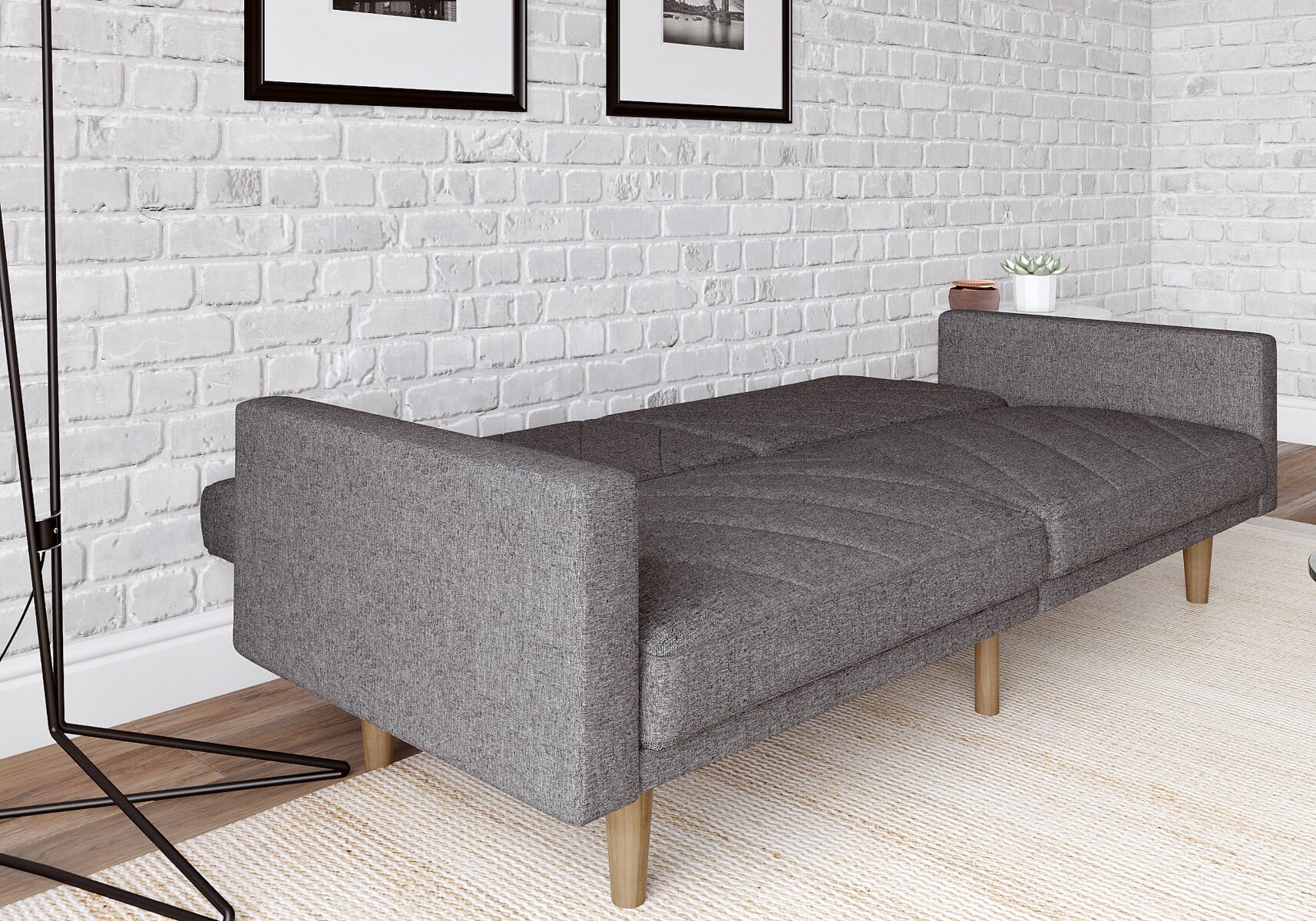 paxson linen sofa bed