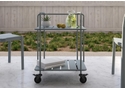 Novogratz Penelope Outdoor/Indoor Metal Serving Cart