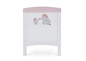 Obaby Grace Inspire Cot Bed & Under Drawer - Me & Mini Me Elephants - Pink