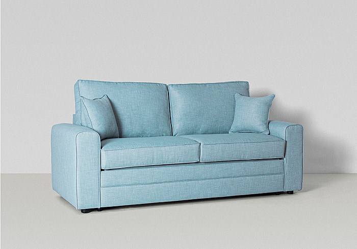 Gainsborough Pisa Sofa Bed 4 sizes a large range of colour choices fibre filled seat and back cushions 1 fold mechanism