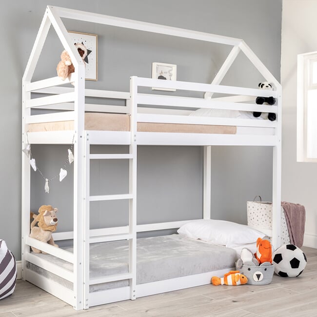 Flair Playhouse Wooden Bunk Bed