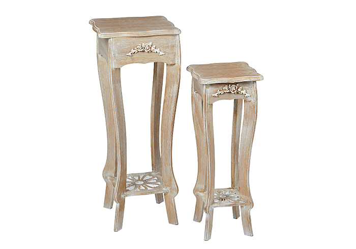LPD Provence Set of 2 Plant Stands
