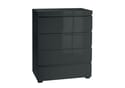 Puro 4 Drawer Chest - Charcoal