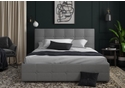 Dorel Rose Linen Upholstered Storage Bed Frame Modern style grey linen four drawers sprung slatted base