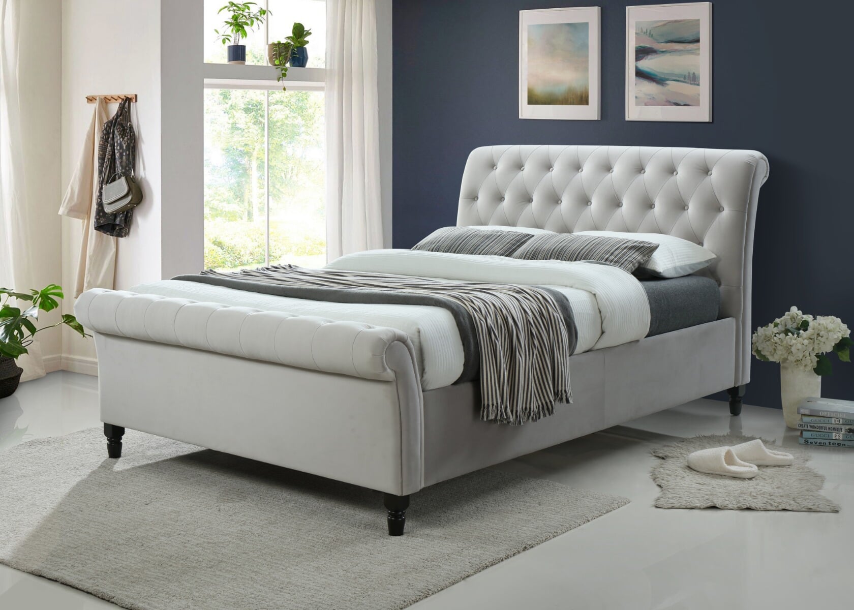 Bonner upholstered ottoman deals bed