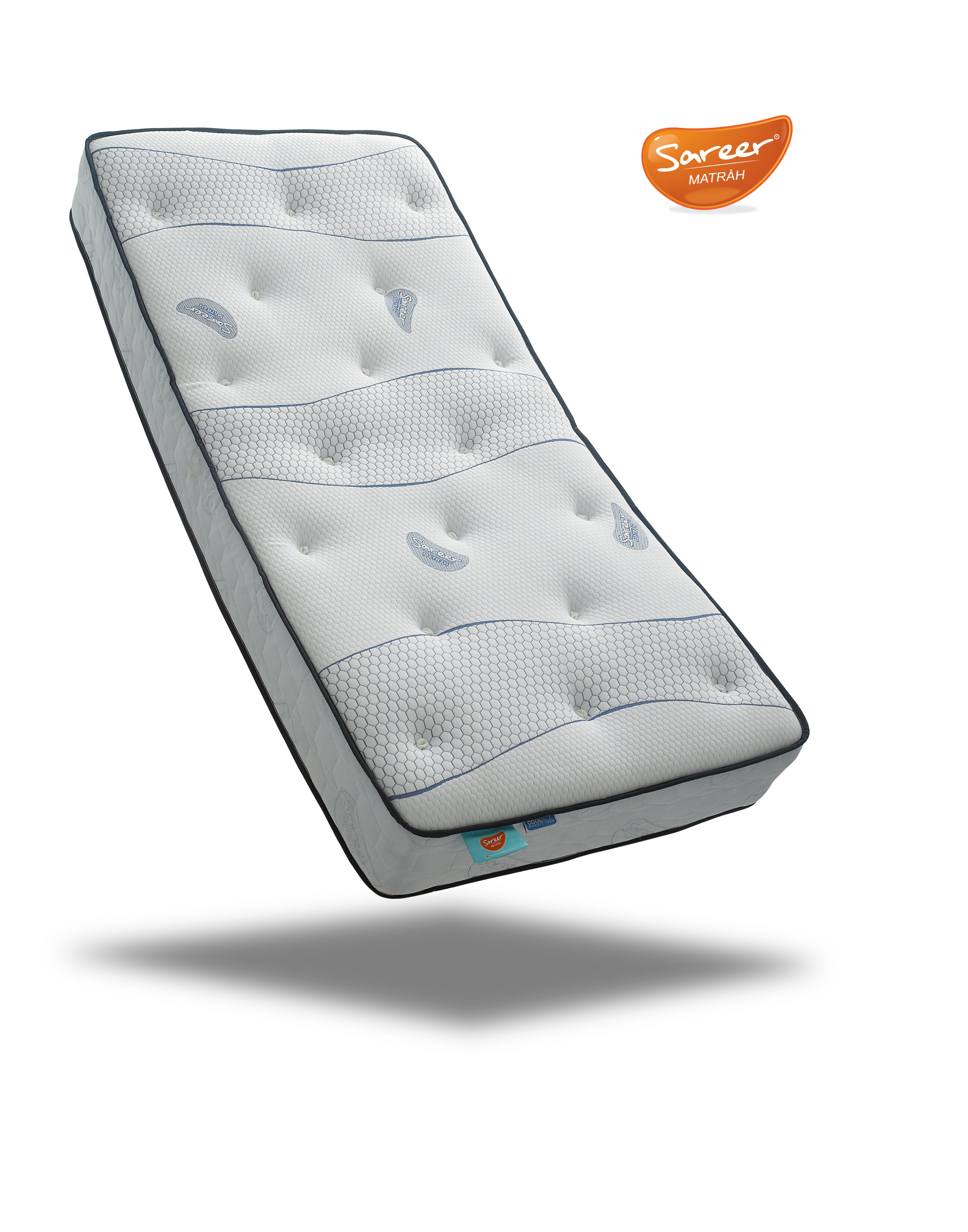 Sareer matrah cool blue clearance memory foam mattress