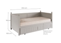 Little Folks Furniture Fargo Day Bed with Trundle