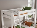 Noomi Scandinavia Solid Wooden Pine Bunk Bed with Angled Ladder