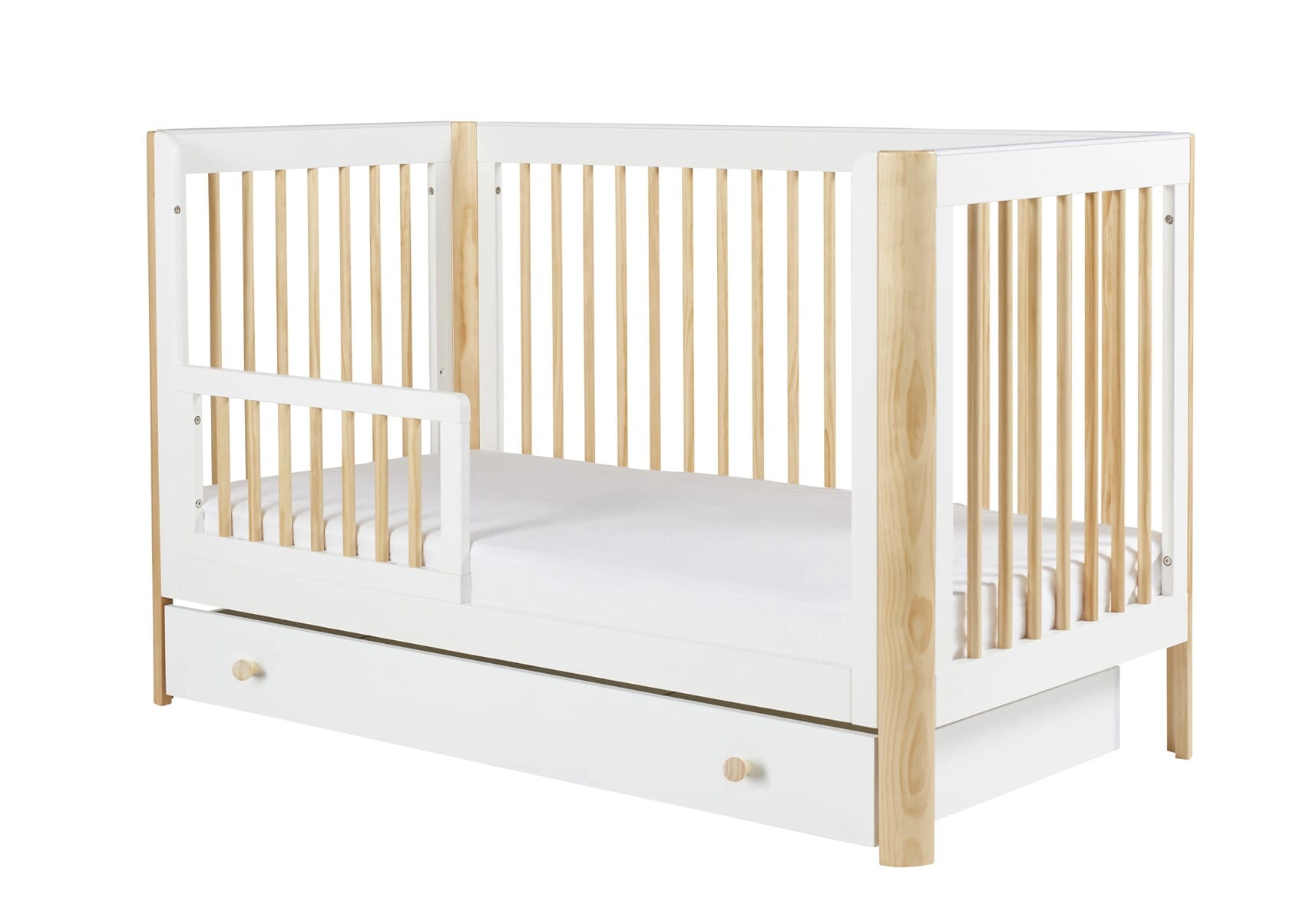 Ickle Bubba Tenby Classic Cot Bed with Under Drawer