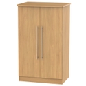 Welcome Furniture Sherwood Wooden 2ft6in Plain Midi Robe Modern Oak