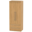 Welcome Furniture Sherwood 2ft6in 2 Drawer Robe