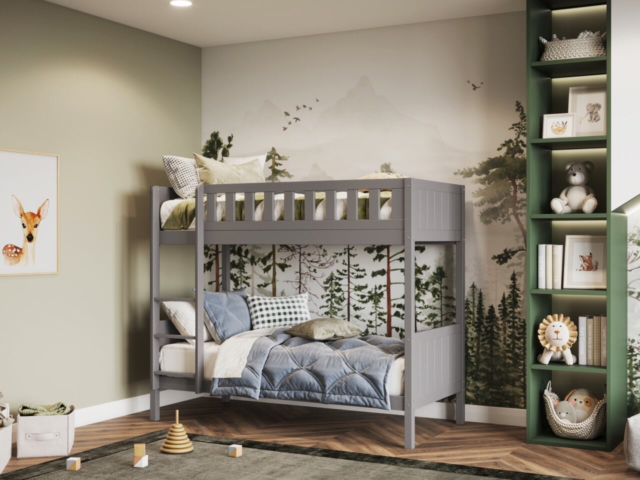 Novelty top bunk beds