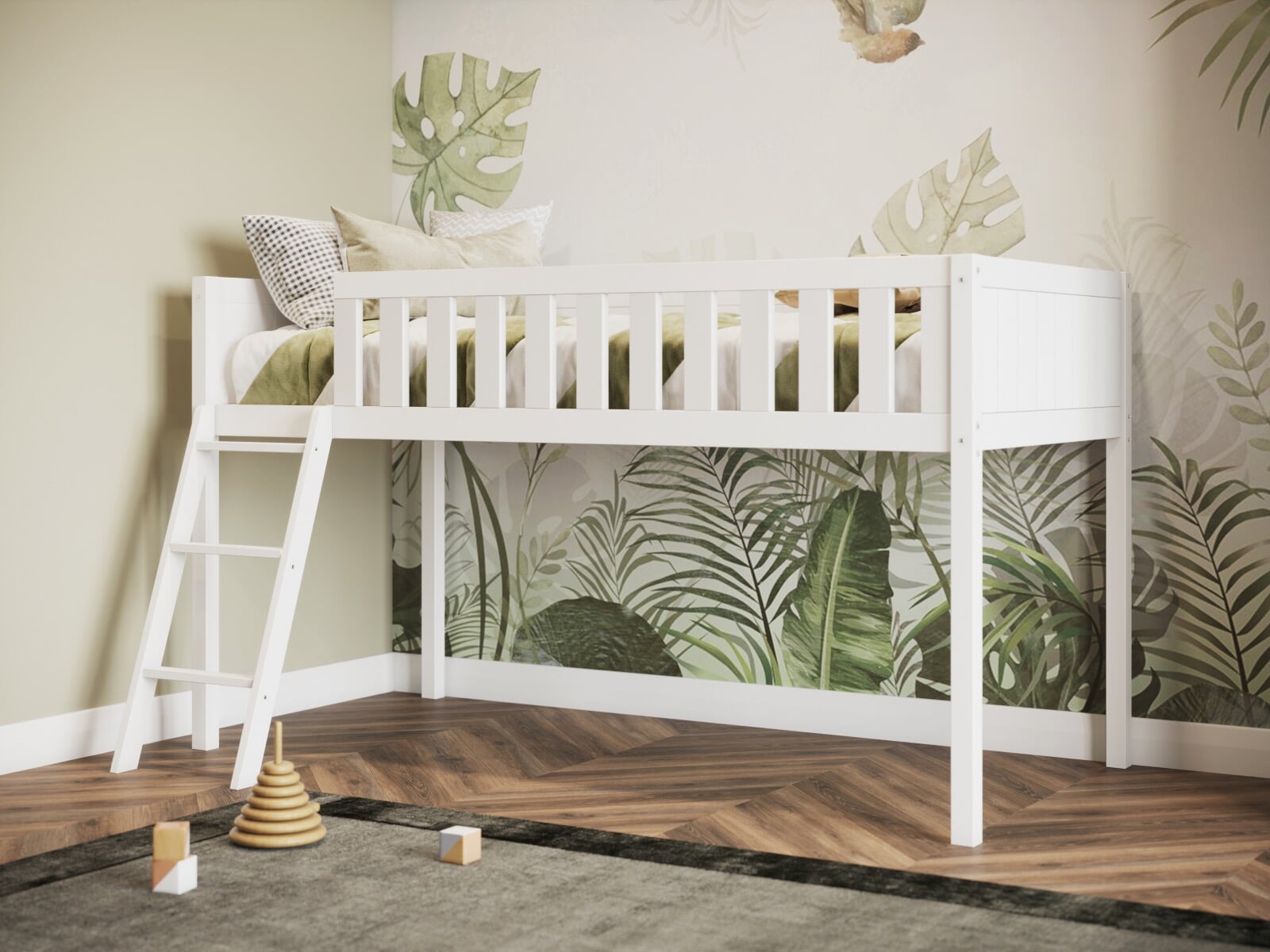 Shorty mid sleeper bed online