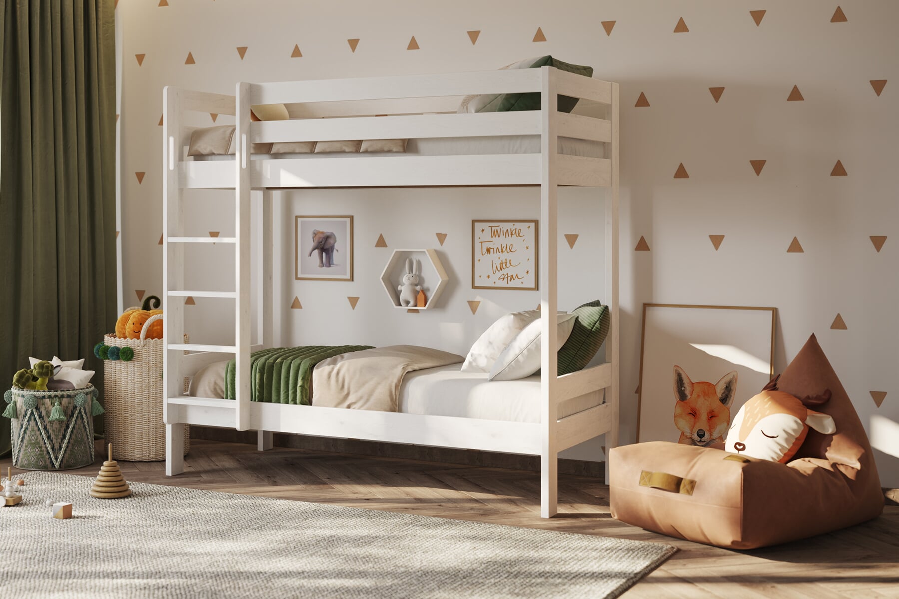 Twin bunk store beds under 100