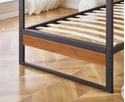 Flair Rockford Wooden Metal 4 Poster Bed