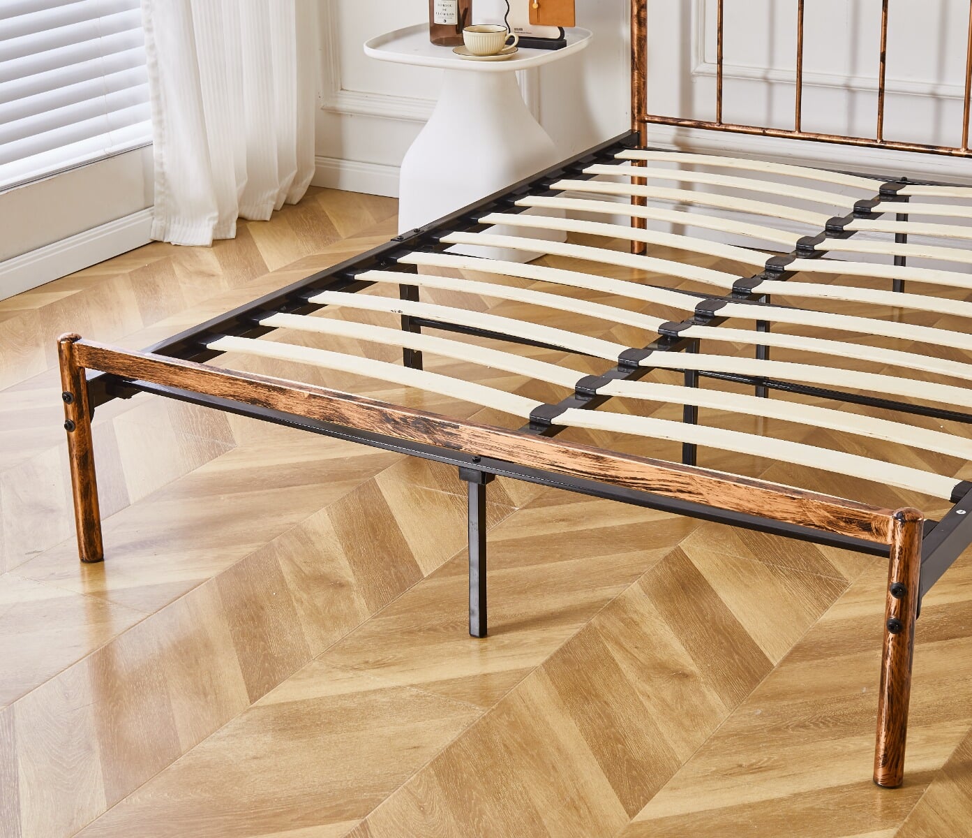 Flair Roswell Brass Bed Frame Bed Kingdom