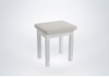 Snooze White Wooden Stool