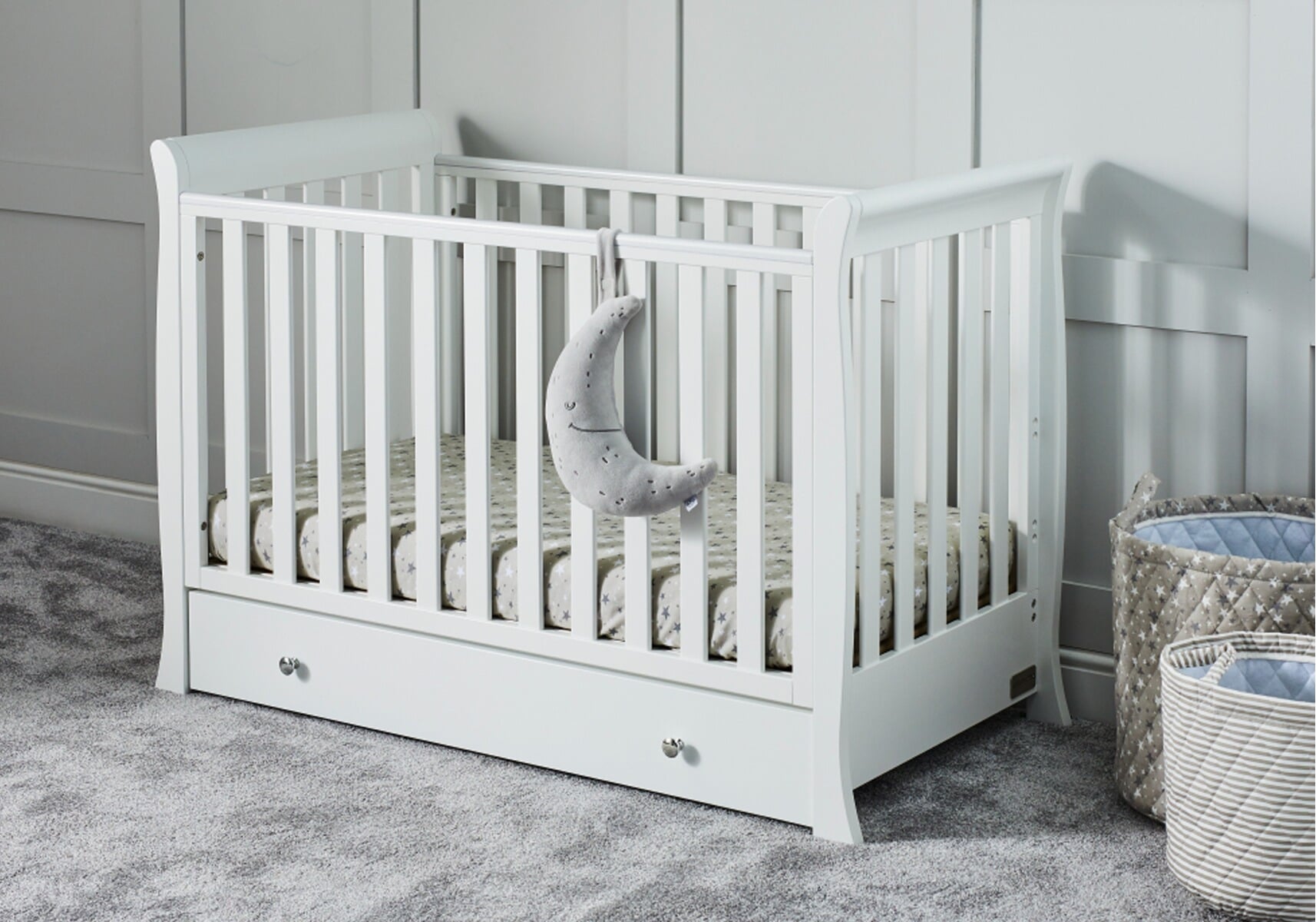 East coast kensington cot bed best sale