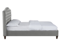 LPD Sorrento Silver Fabric Bed Frame