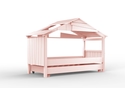 Star Treehouse Bed Frame & Trundle - Powder Pink