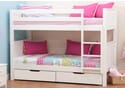 Stompa Classic Kids White Bunk Bed