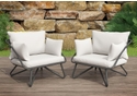 Novogratz Teddi Outdoor Lounge Chairs 2 Piece