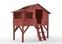 Treehouse Single Cabin Bed - Marsala