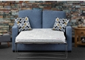 Sweet Dreams Tweed 2 Seater Fabric Sofa Bed sleeps 2 wide range of fabric choices tension sprung base 10cm sprung mattress