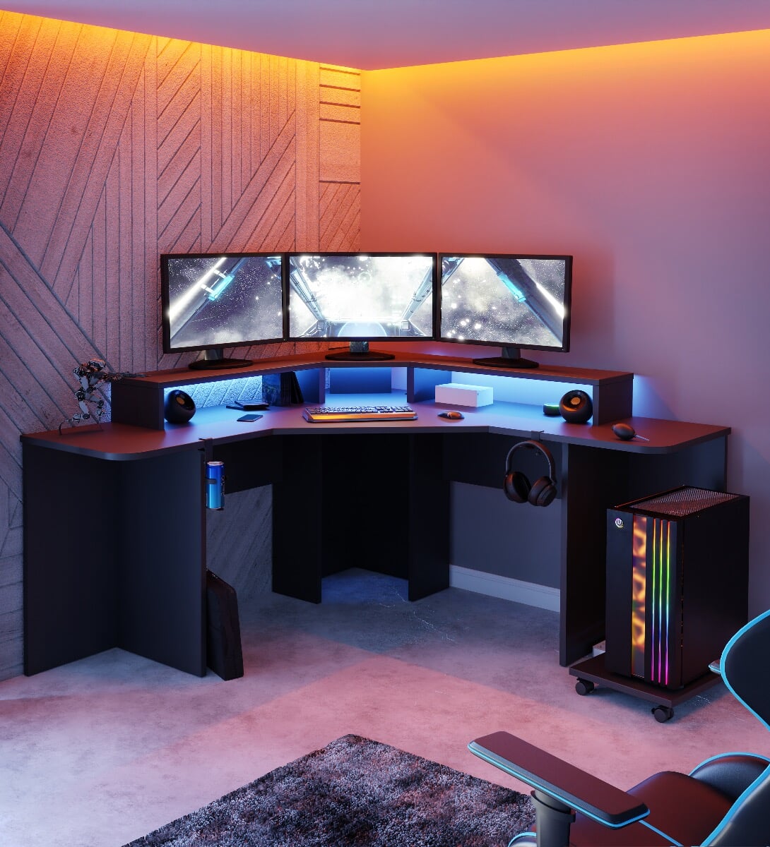 computer desks for gaming