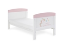 Obaby Grace Inspire Cot Bed & Under Drawer- Unicorn