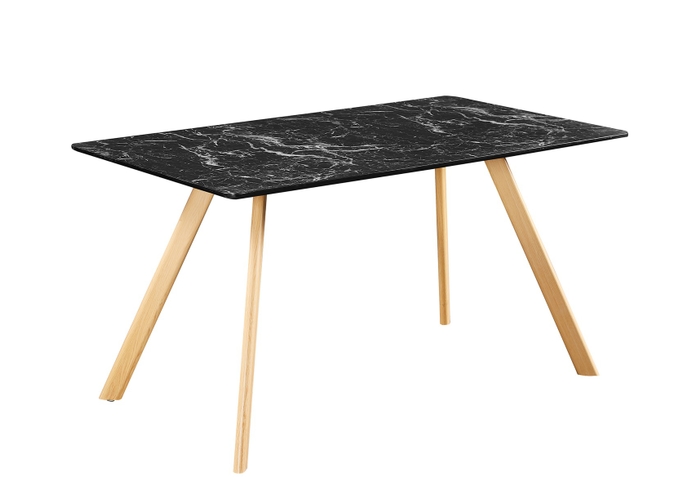 LPD Venice Dining Table Marble Effect