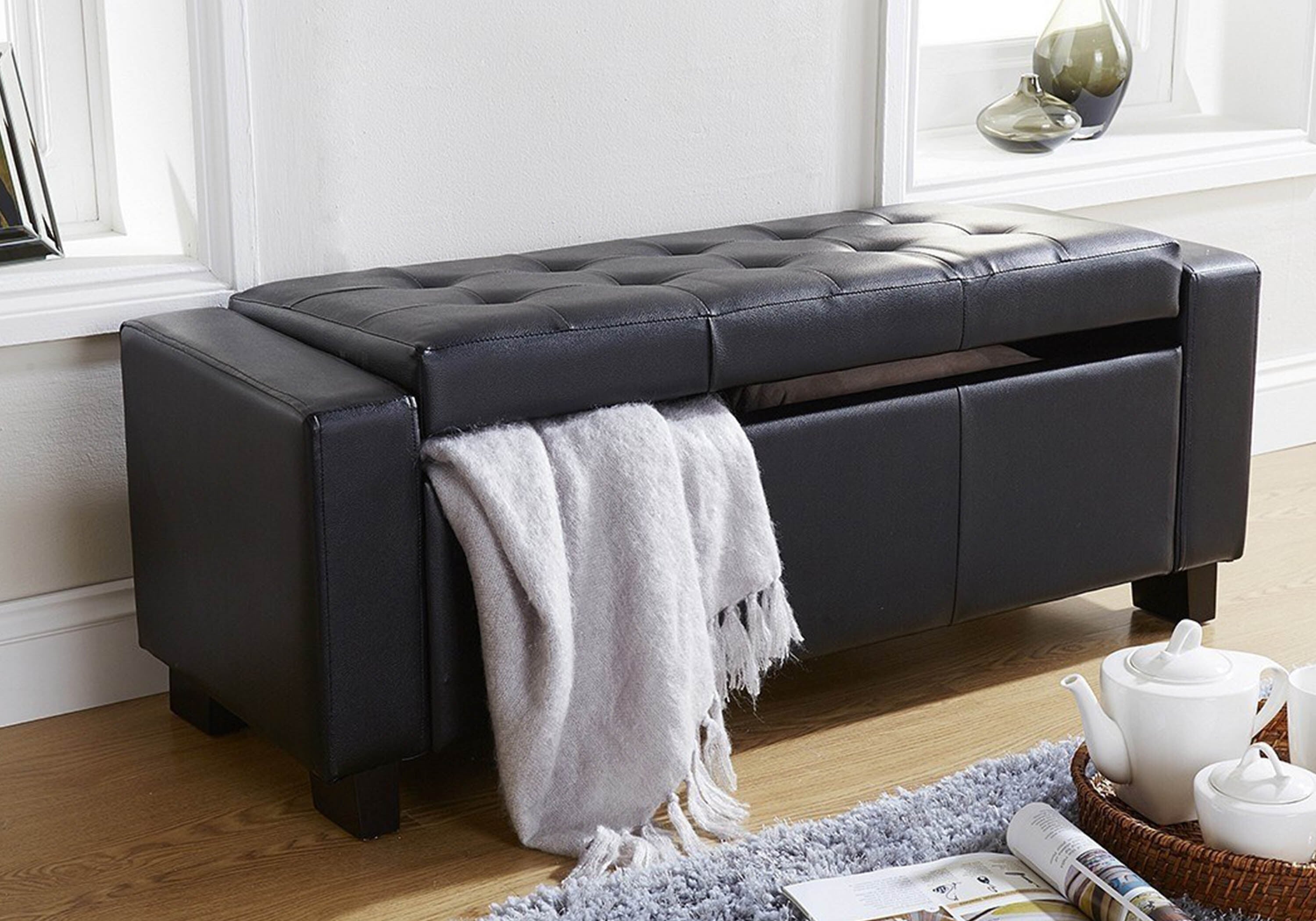 Deep ottoman 2024 storage box