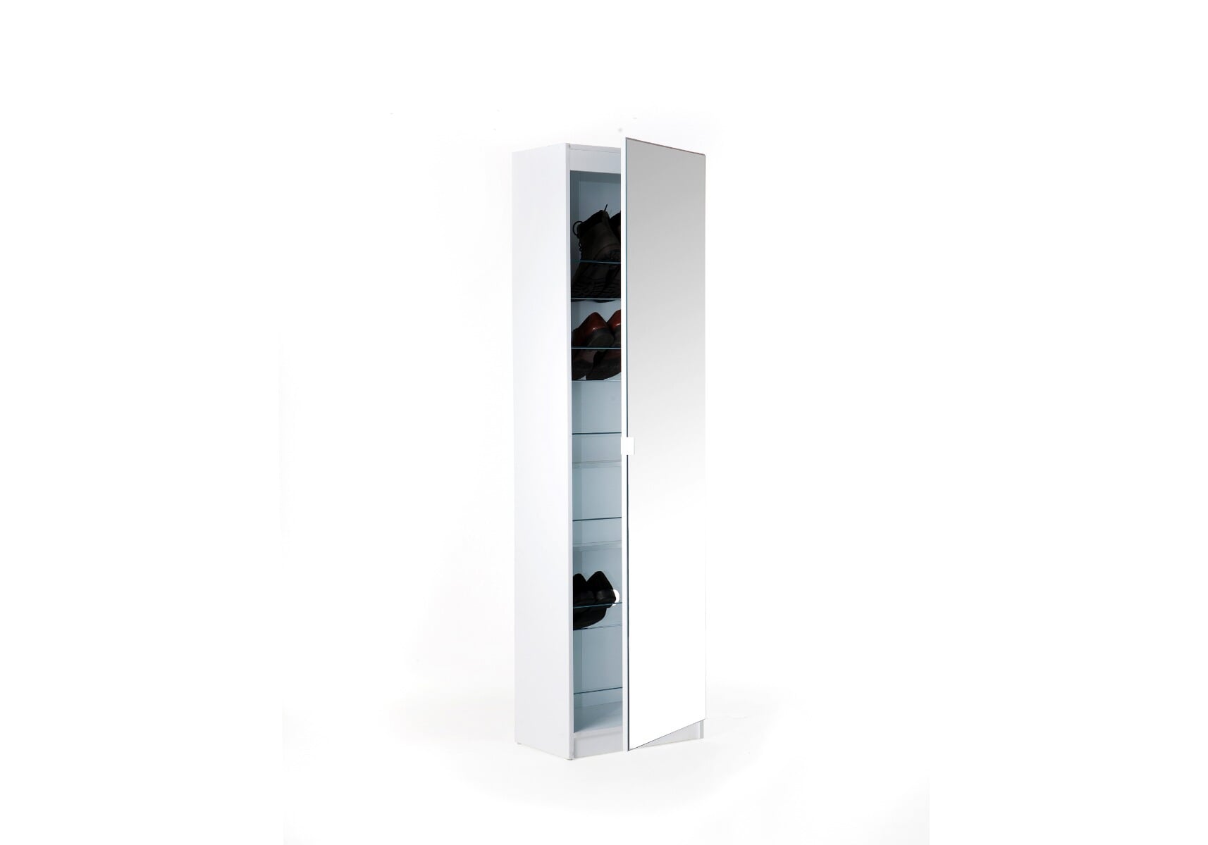 180cm mirrored shoe outlet cabinet