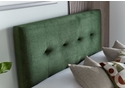 Kaydian Walkworth Fabric Ottoman Bed Frame in Winter Moss Green