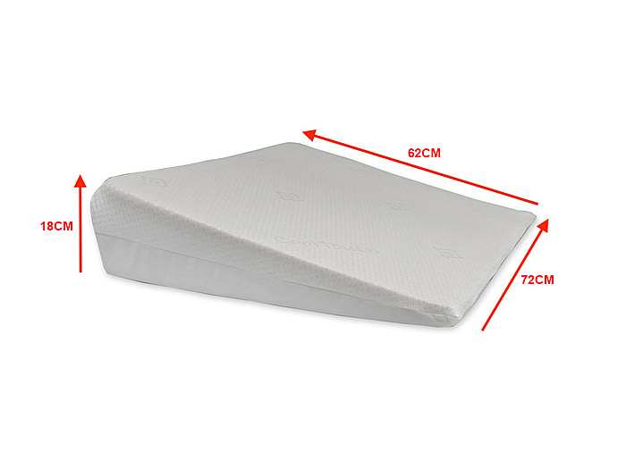 Maxitex Cool Touch Wedge Memory Foam Pillow