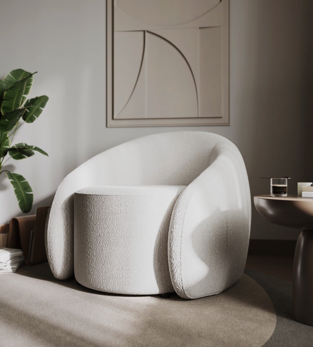 Cosy top swivel chair