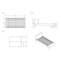 Flair Furnishings Wizard Junior L Shaped Bunk Bed
