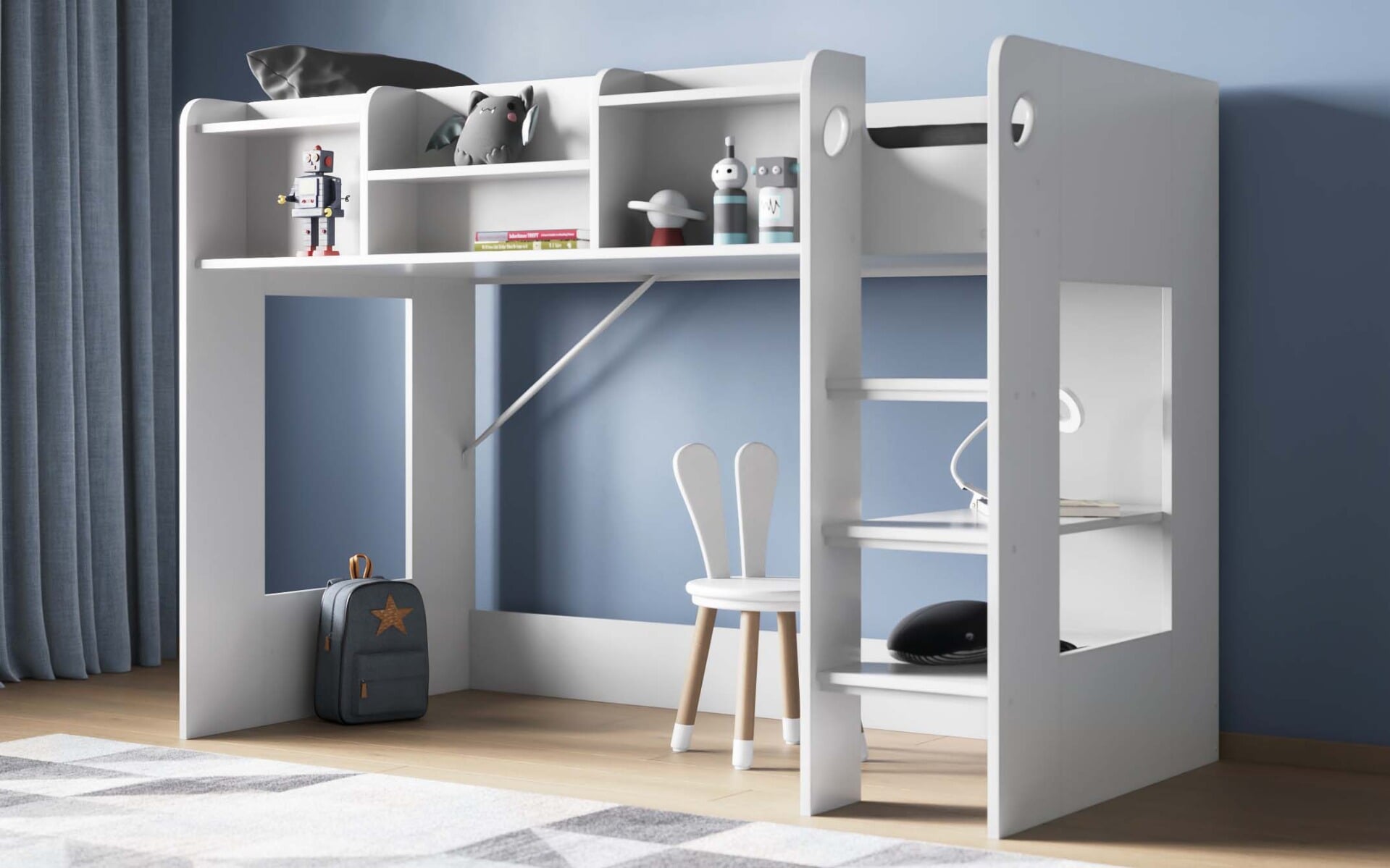 Wizard junior shop high sleeper