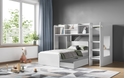 Flair Wizard Junior L Shaped Bunk Bed White
