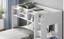 White highsleeper with shelves