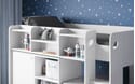 Wizard work station highsleeper with shelves