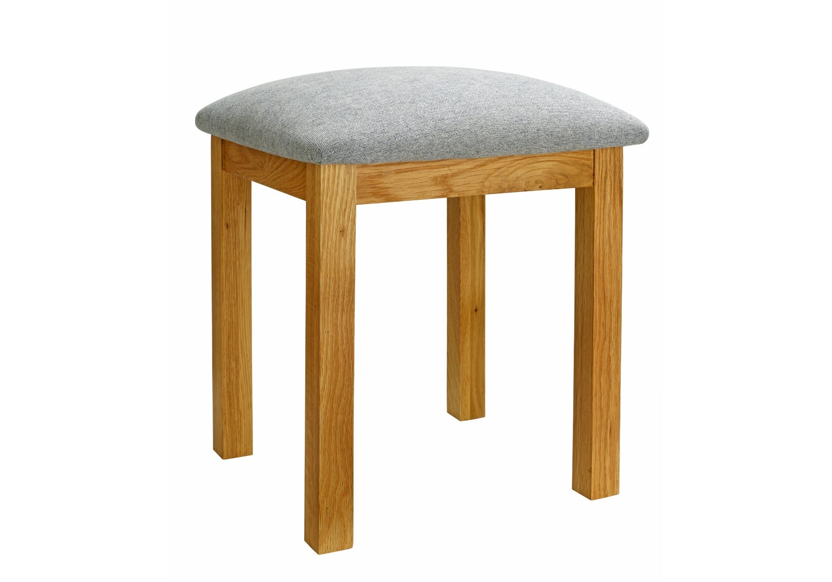 solid oak dressing table stool