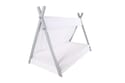 Flair Apache Canvas Tipi Wooden Bed Frame Grey