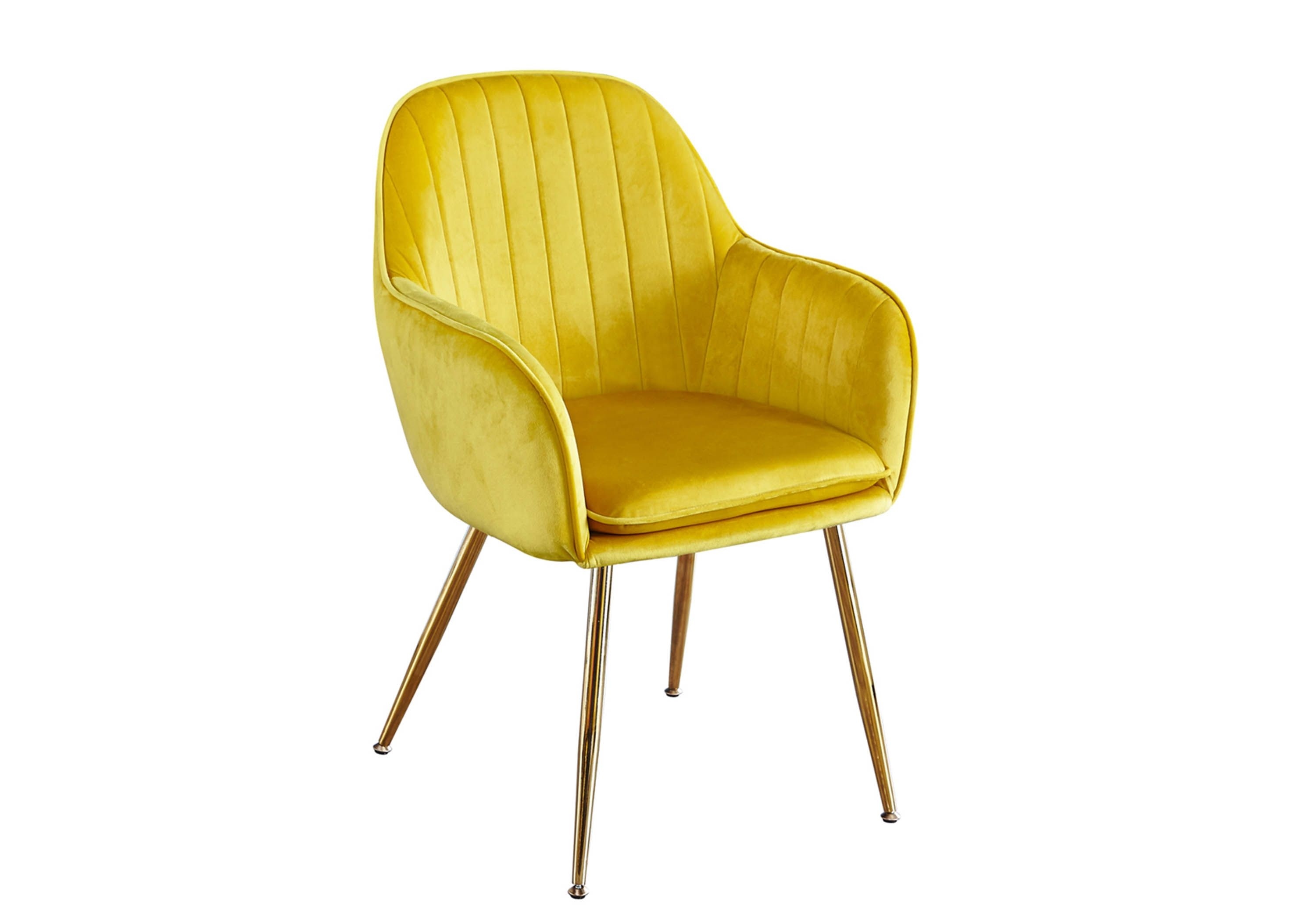 Lara Ocrhe Yellow Dining Chair